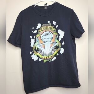 Rick & Morty Existence Is Pain Short Sleeve Tee, Size Medium